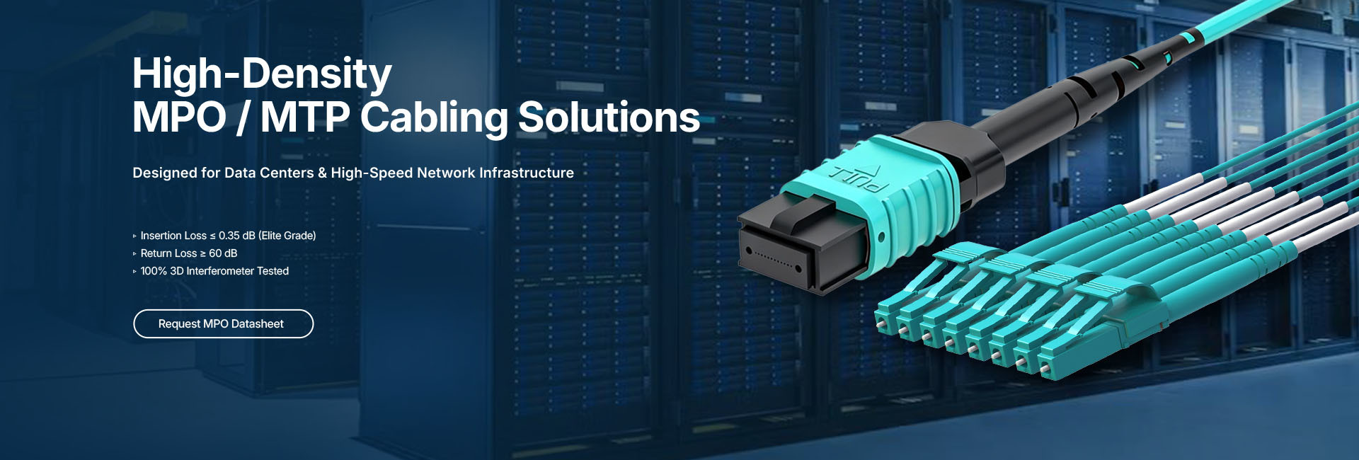 품질 MTP MPO 섬유 패치 케이블 공장