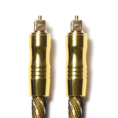 주문 TOSLINK 광 오디오 케이블 OD 7.0 나일론 꼰 그물 4K 금도금 포트 서브 우퍼 증폭기 용 HiFi 사운드 Audiophile online manufacture