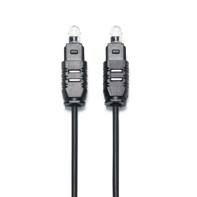 주문 Toslink 광 케이블 OD2.2 사운드바 미니 ​​플레이어 CD용 블랙 울트라 씬 Spdif 출력 케이블 online manufacture