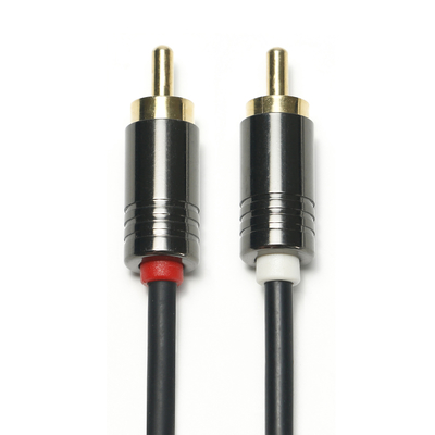 주문 RCA 디지털 오디오 케이블 미니 사운드 바용 사운드 바 0.5M 커넥터 용 3.5MM PVC 도금 검정색 알루미늄 합금 ShellQuality online manufacture