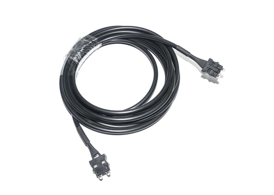 주문 반대 진동 PMMA 플라스틱 파이버 옵틱 케이블 반대 전자기 흑색 컬러 online manufacture