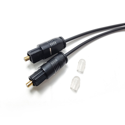 공장 가격 SPDIF Toslink 광 오디오 케이블 OD4.0 울트라 씬 가정용 사운드 바/미니 CD 1.5M 2M