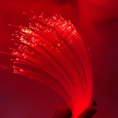 FTTH 섬유 드롭 케이블 OD0.25 16 코어 PMMA 자동차/가정 장식용 플라스틱 광섬유 조명 조명