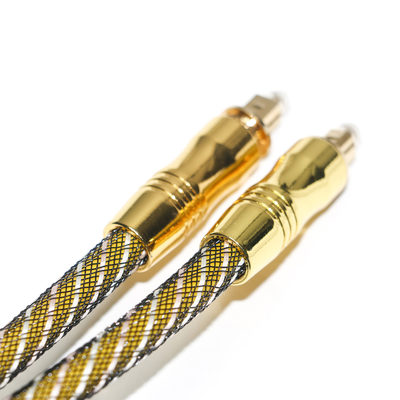 TOSLINK OD7.0 짠 로프 도금 골드 포트 디지털 케이블 Audiophile Amplifier TV 용 고해상도 1.8M 3M 5M