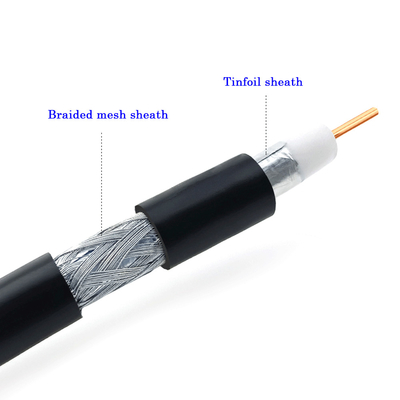 공장 가격 ASU 폴리올레핀 절연 플라스틱 광섬유 케이블 OD2.2 SDI HD 자동차 전기 케이블