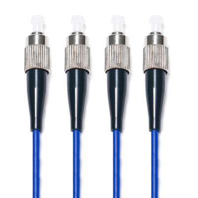 생존 WLAN 1M/2M/3M/5M/10M를 위한 광섬유 접속 코드 FC 4/4 다중 모형 38Inch