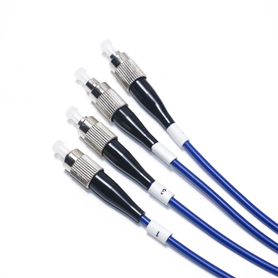 생존 WLAN 1M/2M/3M/5M/10M를 위한 광섬유 접속 코드 FC 4/4 다중 모형 38Inch
