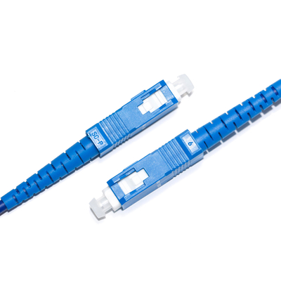 1310/1550nm 파란색 SC/SC 4-4 감시 카메라용 4-모드 단일 코어 광학 패치 코드 OM3 3M 5M 8M 15M