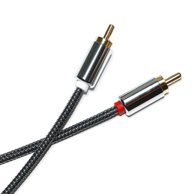 RCA 프리미엄 품질 디지털 오디오 SPDIF 3.5mm 니트 나일론 알루미늄 합금 남성-남성 VCD DVD TV 사운드 바
