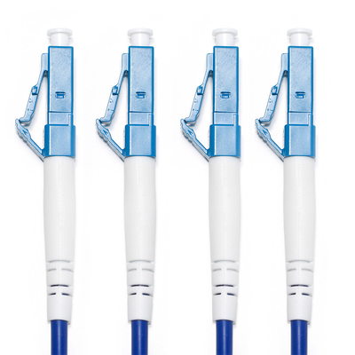 SC LC 광섬유 패치 코드 감시 WLAN LAN용 다중 모드 듀얼 코어 OM3 4/4 10G