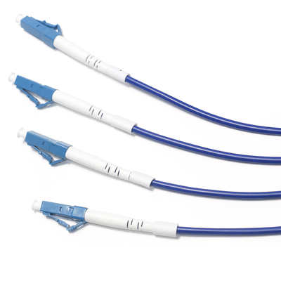 감시 WLAN LAN을 위한 광섬유 접속 코드 다중 핵심 형태 OM4/OM5 4/4 SC LC