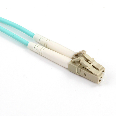 파란 LC UPC 12 핵심 리본 섬유 떠꺼머리 회색 항구 0.9mm 기가비트 이더네트는 1.5m-3m 속도를 냅니다