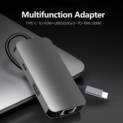 다기능 마이크로 USB C HDTV 어댑터 USB C 어댑터 Mac TV 프로젝션