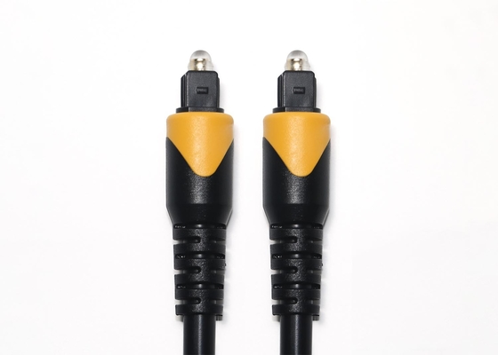 토스링크 광케이블 오렌지 검은 OB6.0 6MHz PVC 접착 금 연결기 가정용 극장 TV
