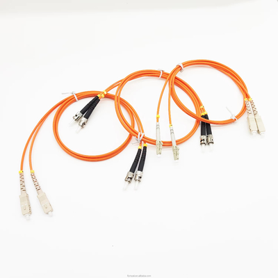 LC UPC에서 ST UPC 광섬유 패치 코드 사용자 정의 광섬유 패치