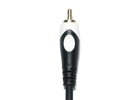 두배 머리 2rca 오디오 케이블, 텔레비전 DVD 디지털 3.5 Mm 오디오 케이블