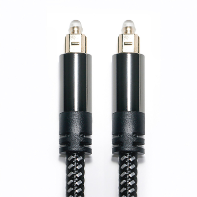 팩토리 아울렛 브랜드의 새로운 Toslink 디지털 광 오디오 케이블 SPDIF 서브 우퍼 용 짠 그물 도금 금 증폭기 케이블