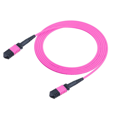 MPO/MTP 광 패치 케이블 12 코어 멀티모드 3.0mm