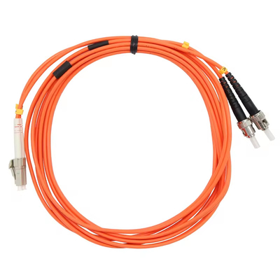 ST-LC 멀티모드 듀플렉스 OM2 62.5um 장갑 3m 광섬유 패치 케이블