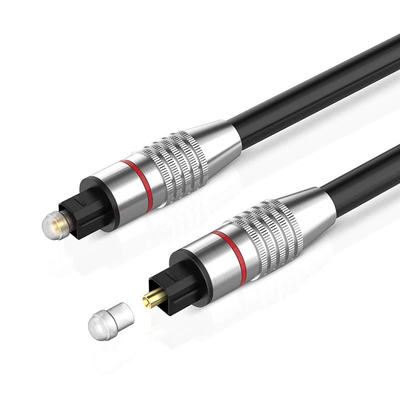 토스링크 광섬유 케이블 3 코어 광섬유 케이블 OD 6.0mm 디지털 광섬유 오디오 케이블