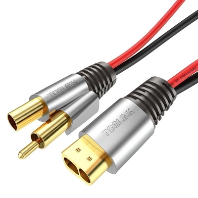 부식 방지 금 도금 TOSLINK 광 오디오 케이블 (2심, OEM 가능)